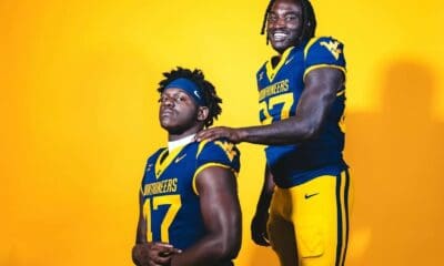 WVU Football DL Oluwaseyi Omotosho