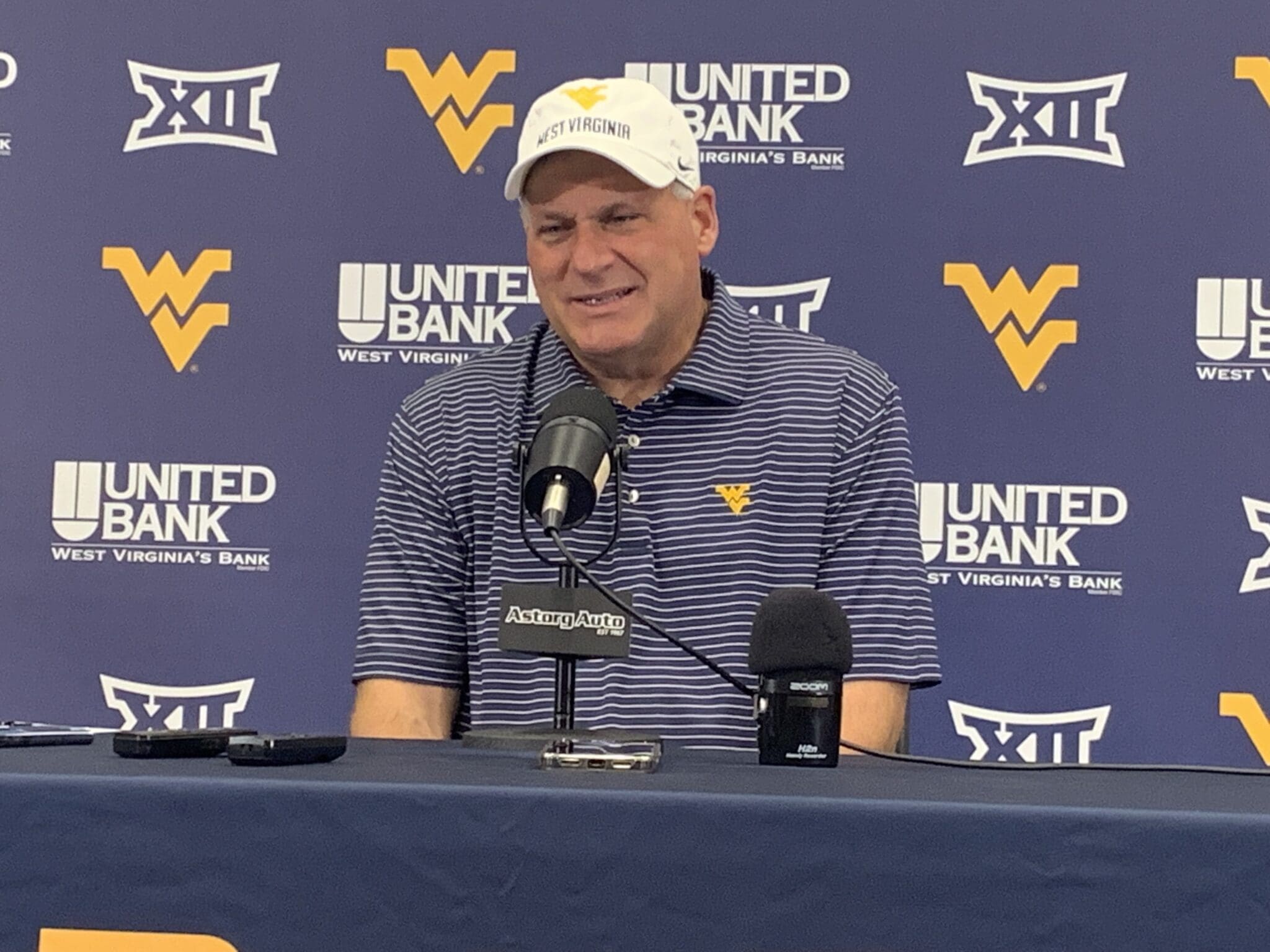 WVU Football HC Rich Rodriguez