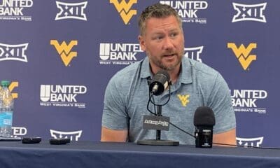 WVU Football senior offensive assistant Travis Trickett