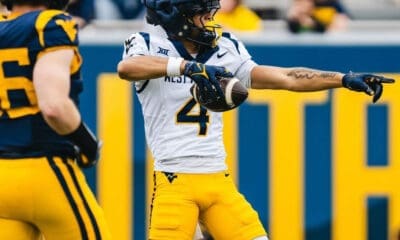 WVU Football WR Cam Vaughn