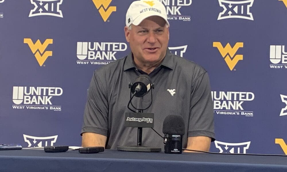 WVU Football HC Rich Rodriguez