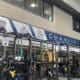 WVU Football major bowl wins on wall of weight room stock