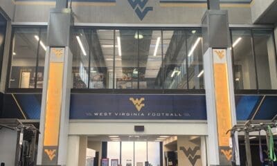 WVU Football weight room