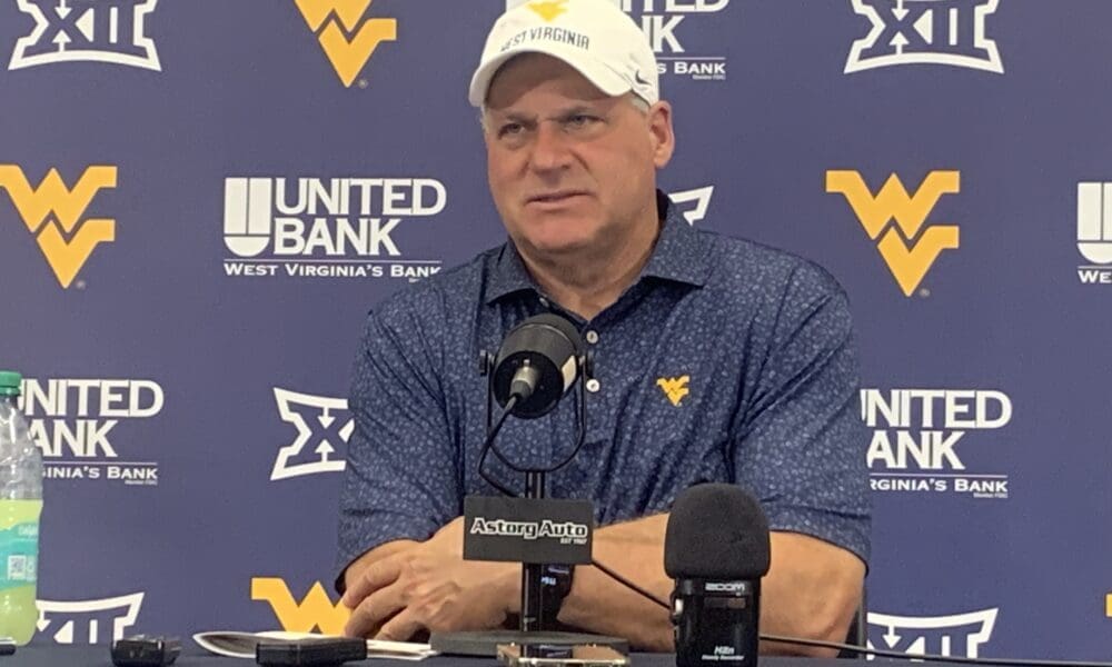 WVU Football HC Rich Rodriguez