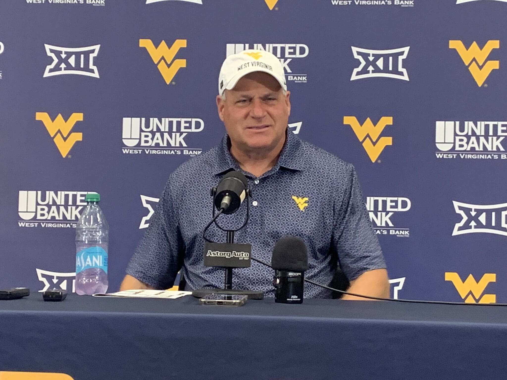 WVU Football HC Rich Rodriguez