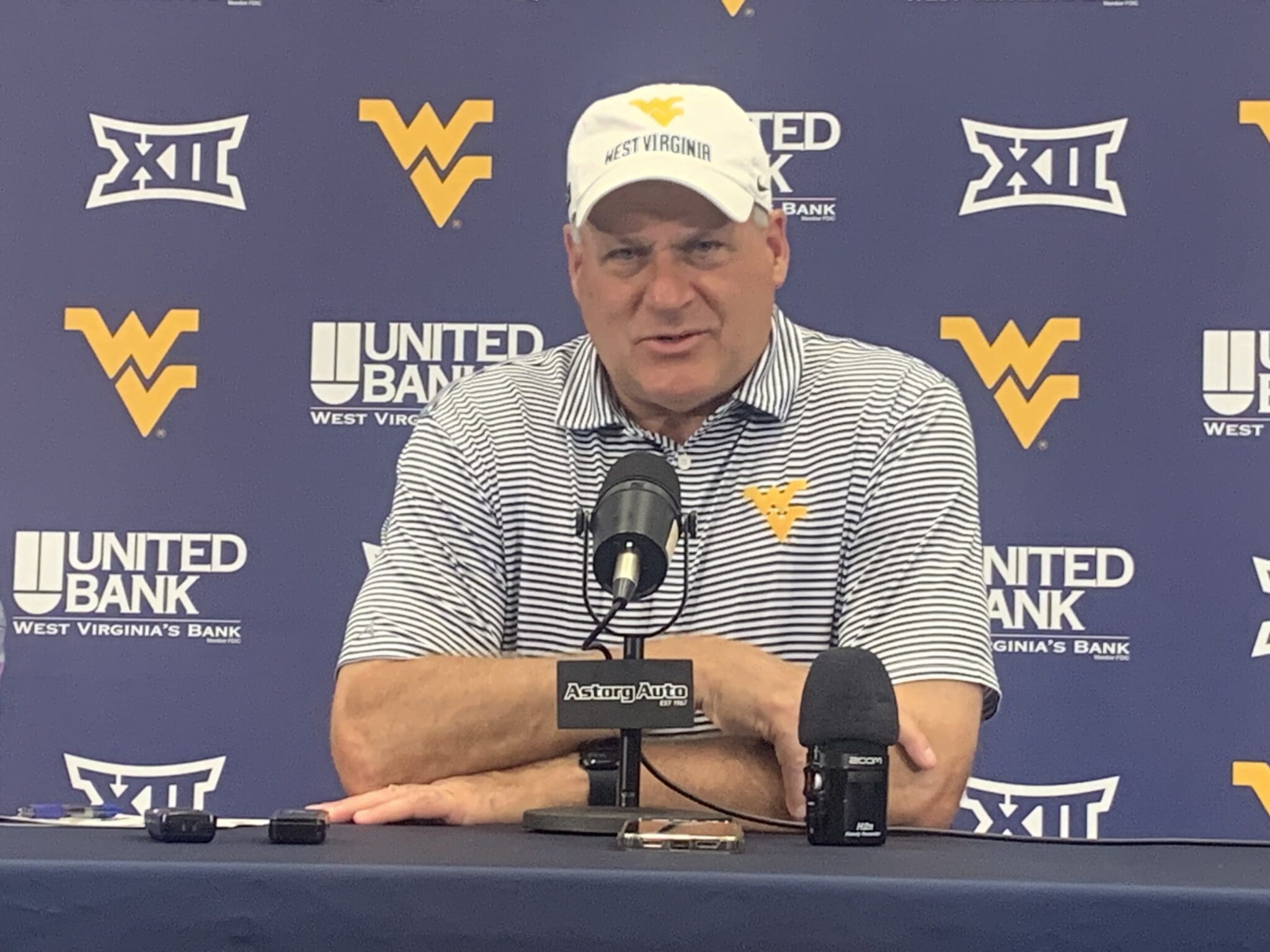 WVU Football HC Rich Rodriguez