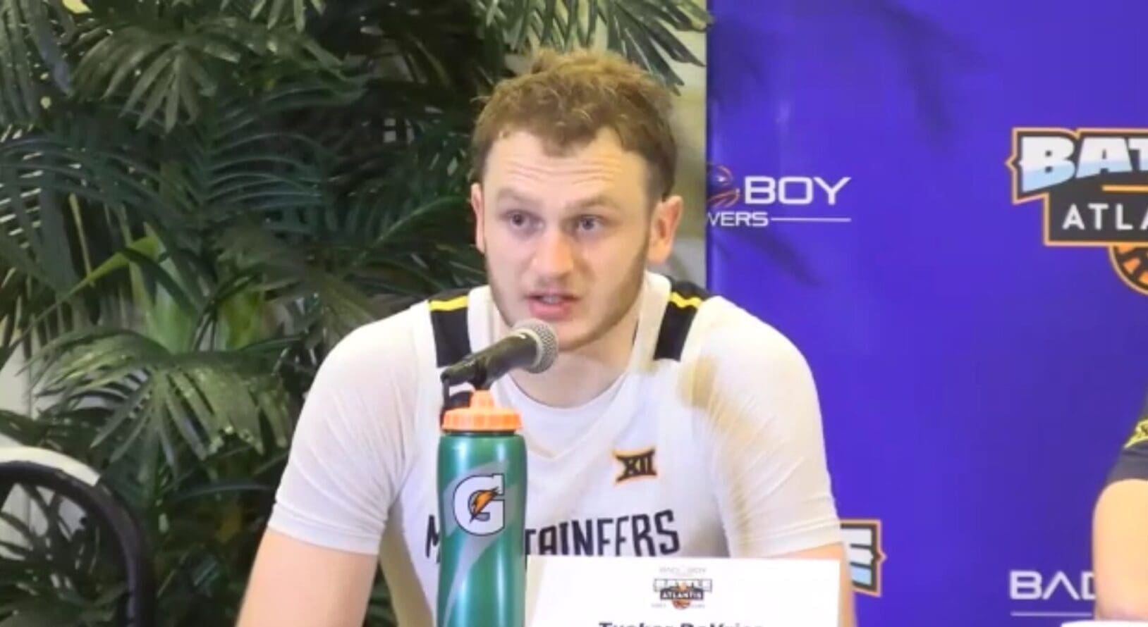 wvu basketball tucker devries