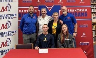 Weston Mazey signs with WVU Baseball