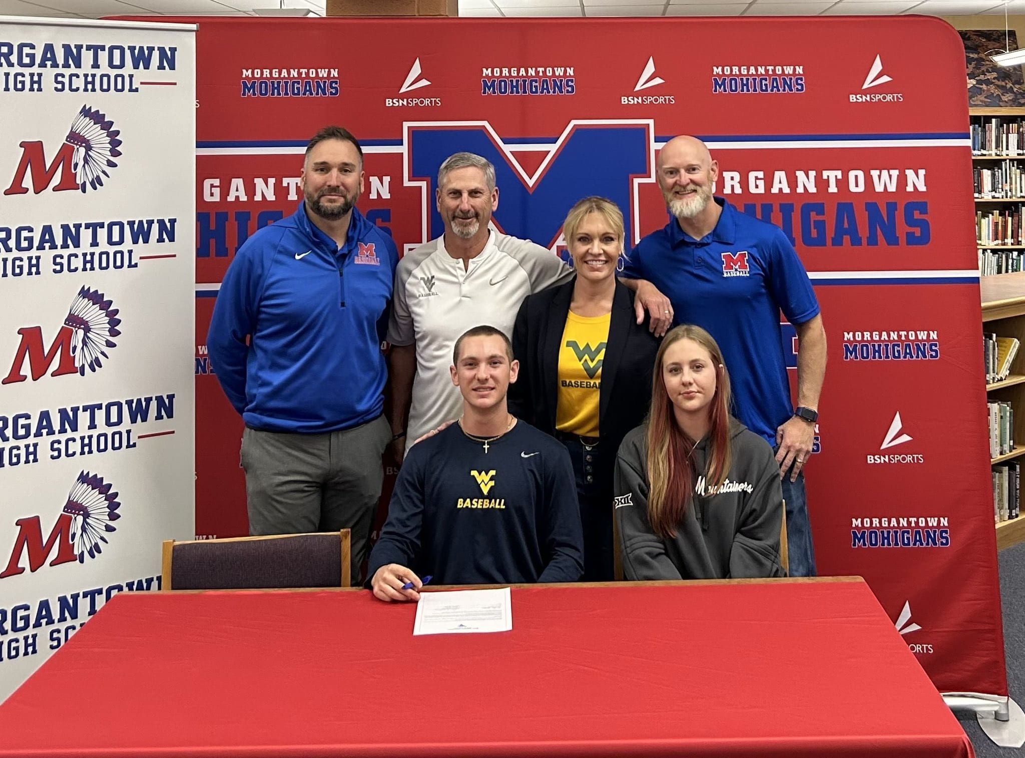 Weston Mazey signs with WVU Baseball