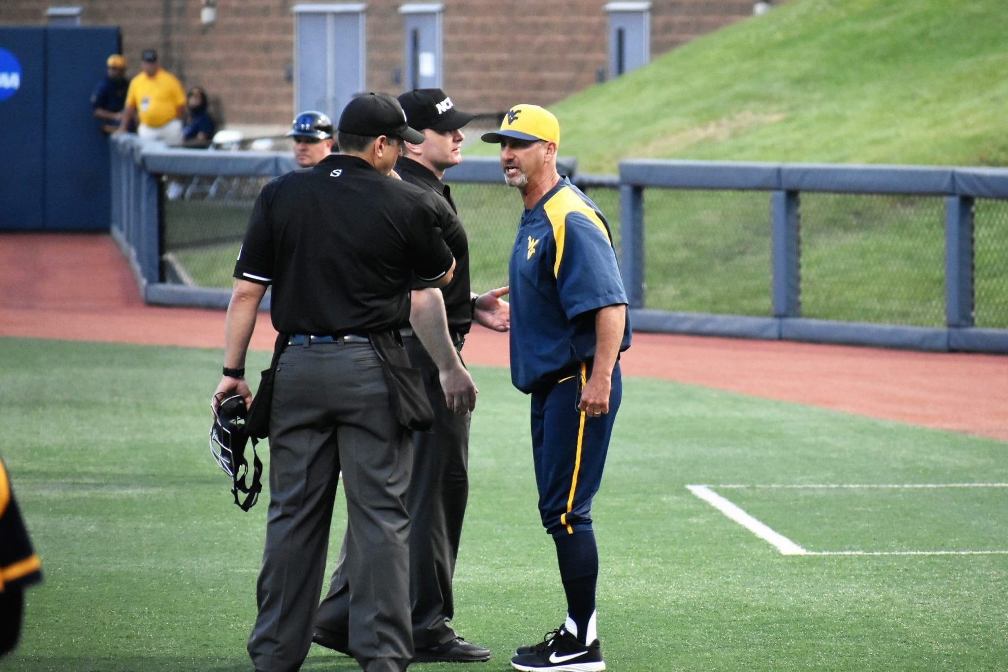 WVU Baseball HC Randy Mazey