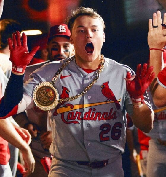JJ Wetherholt celebrating home run