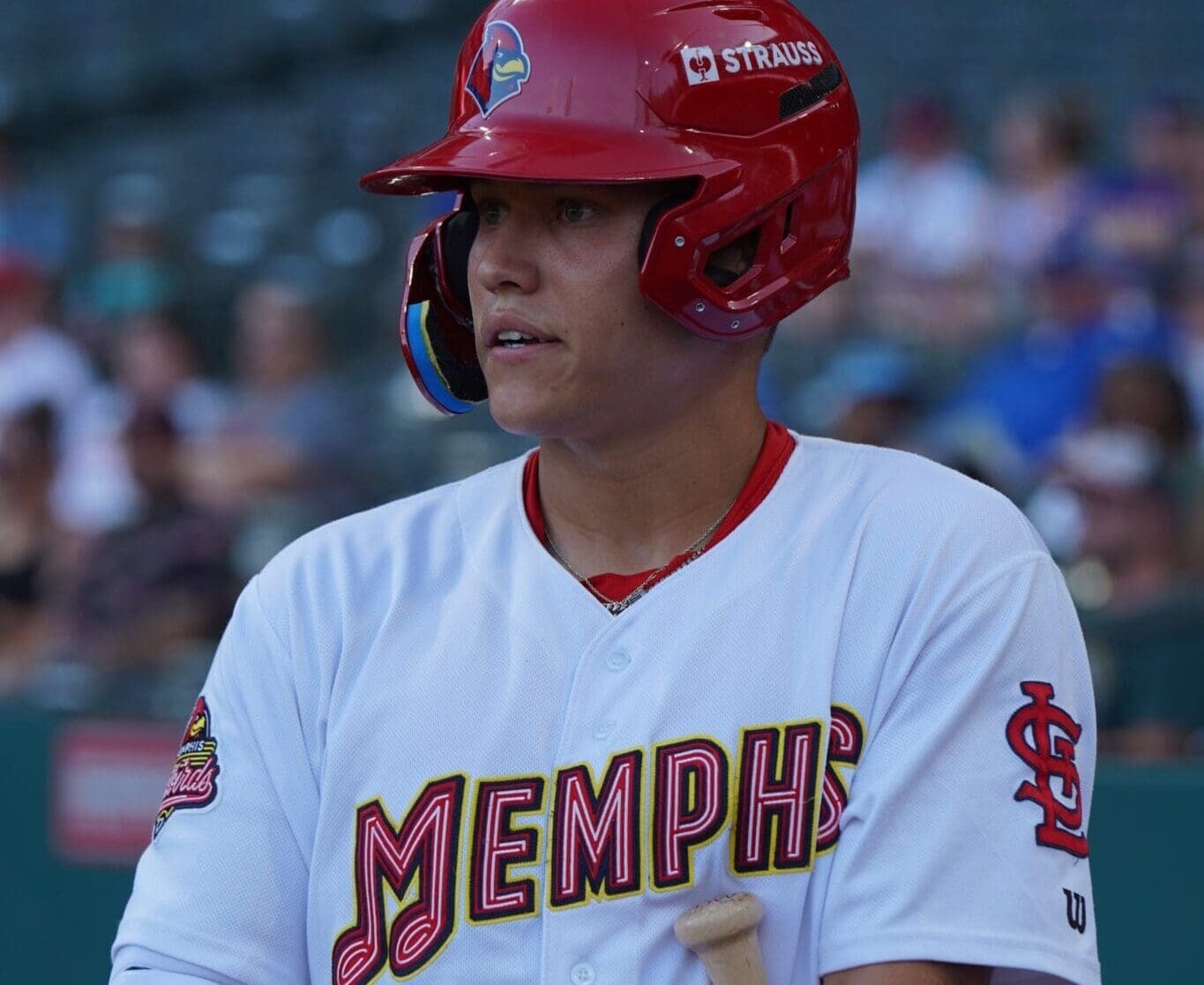 JJ Wetherholt with Memphis