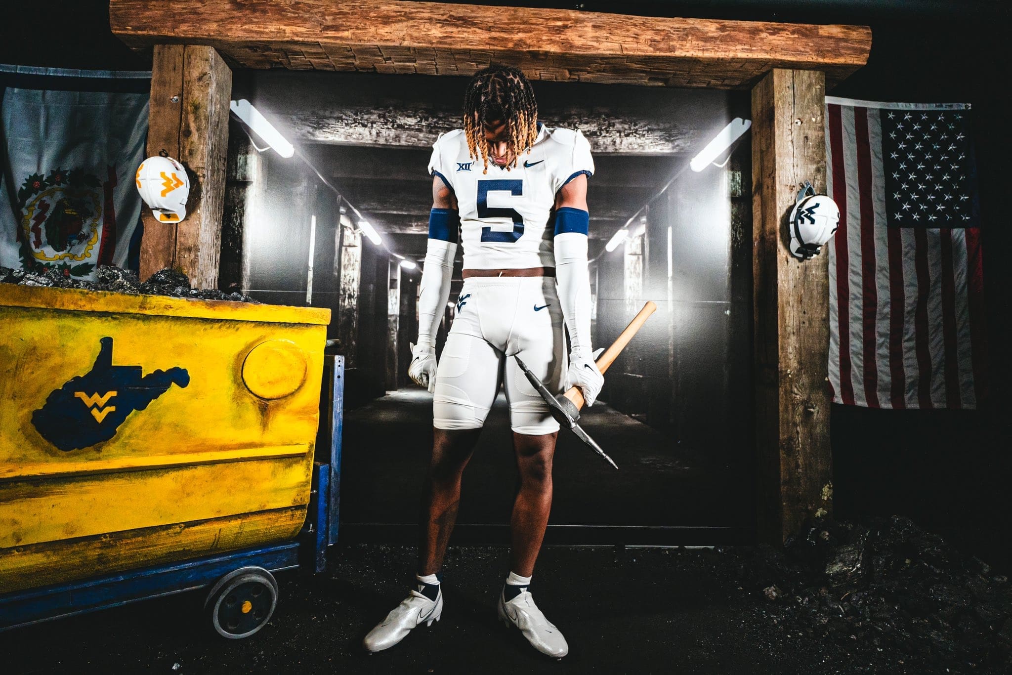WVU Football WR Jaden Bray