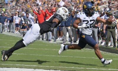 WVU Football RB Jahiem White TD
