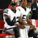 Karl Joseph and Bruce Irvin with Raiders