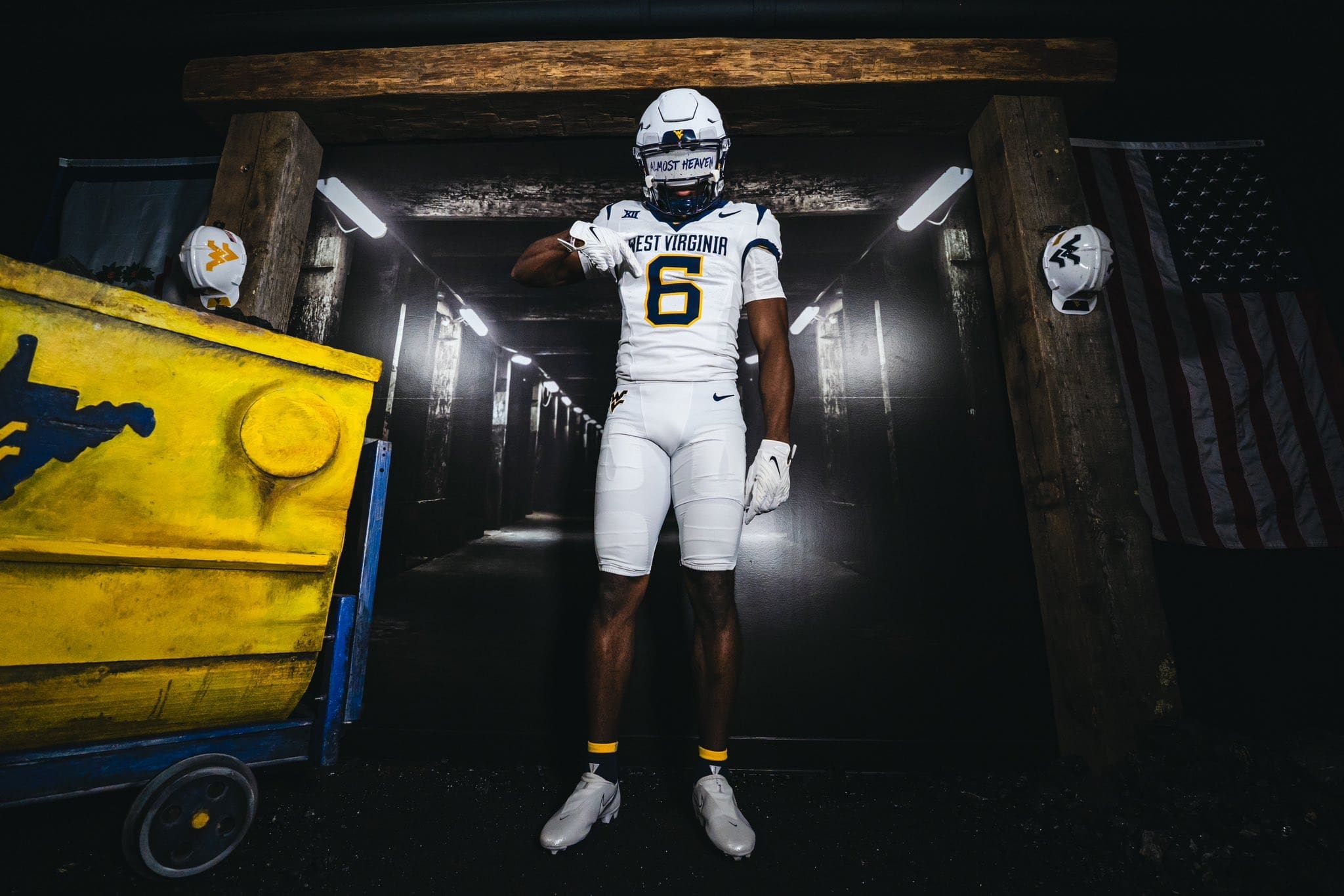 WVU Football WR Justin Smith-Brown