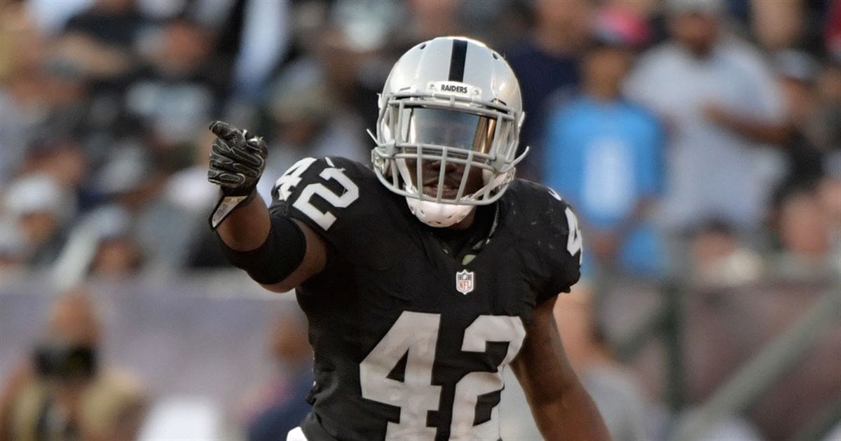 Karl Joseph with Raiders