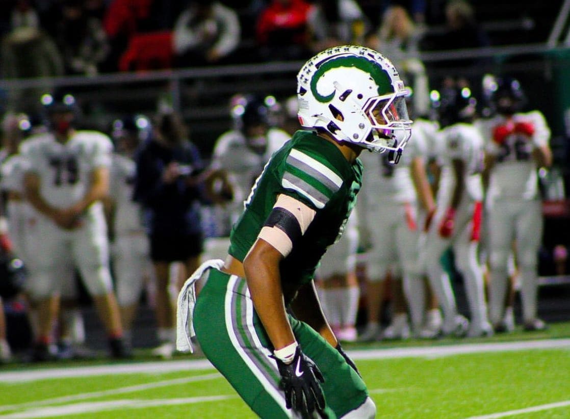 WVU Football recruit Lawrence Timmons with Pine Richland