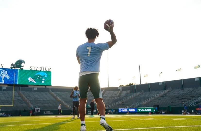 WVU Football QB recruit Legend Bey