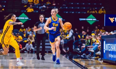 Marley Washenitz with Pitt against WVU