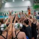 Marshall women's swim team