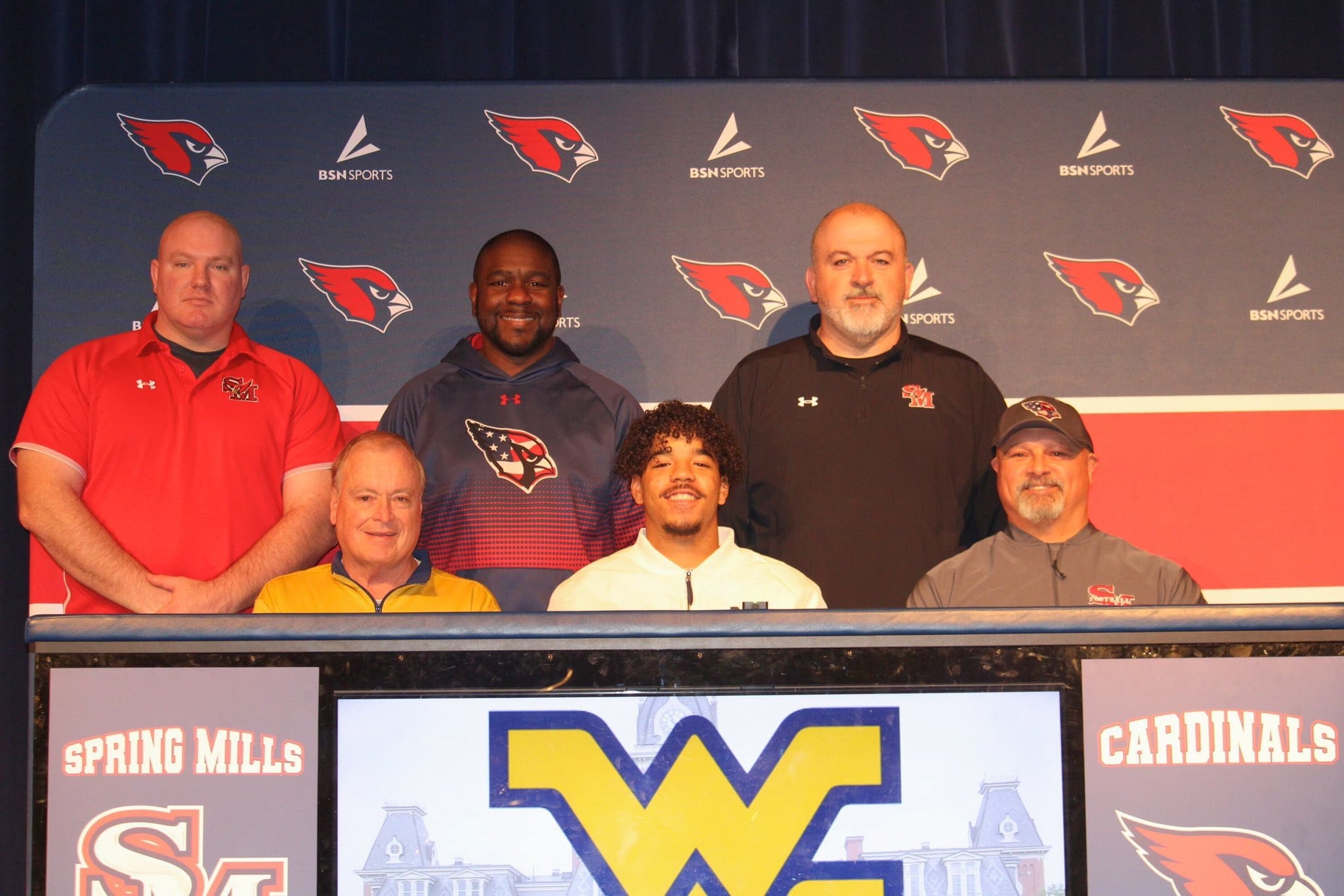 WVU Football QB Max Anderson at signing day