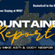 Mountaineer Report Thanksgiving Graphic talking Neal Brown staying at WVU and basketball in Bahamas