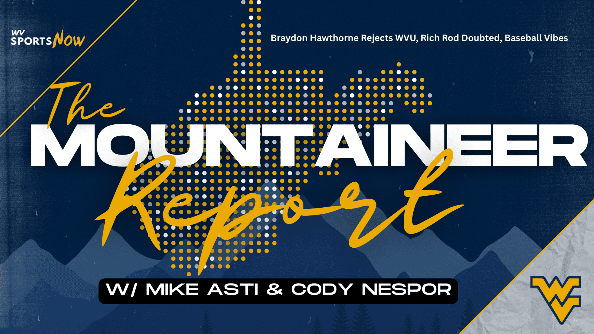 Top recruit rejects WVU basketball, Rich Rodriguez doubted and baseball vibes on Mountaineer Report