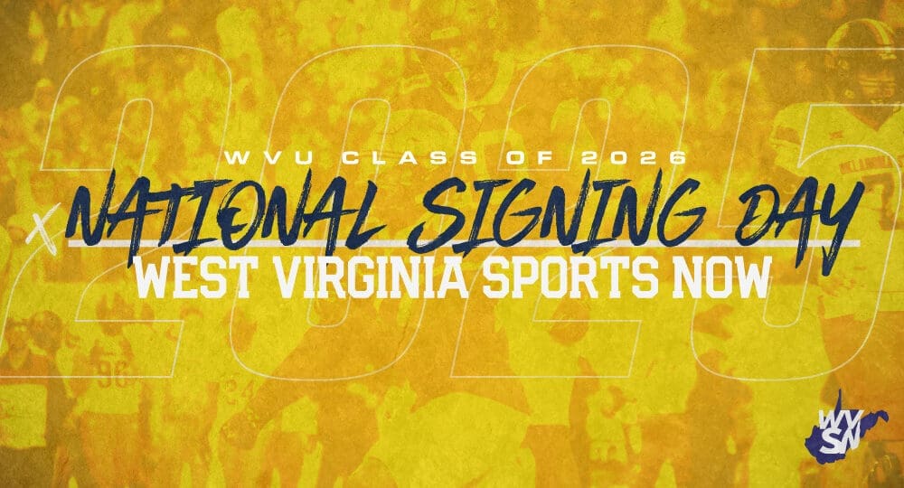 WVU Football 2026 Class National Signing Day graphic