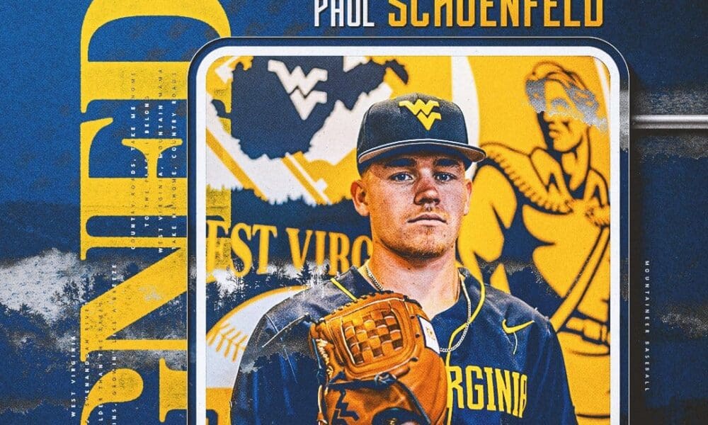 WVU Baseball OF Paul Schoenfeld