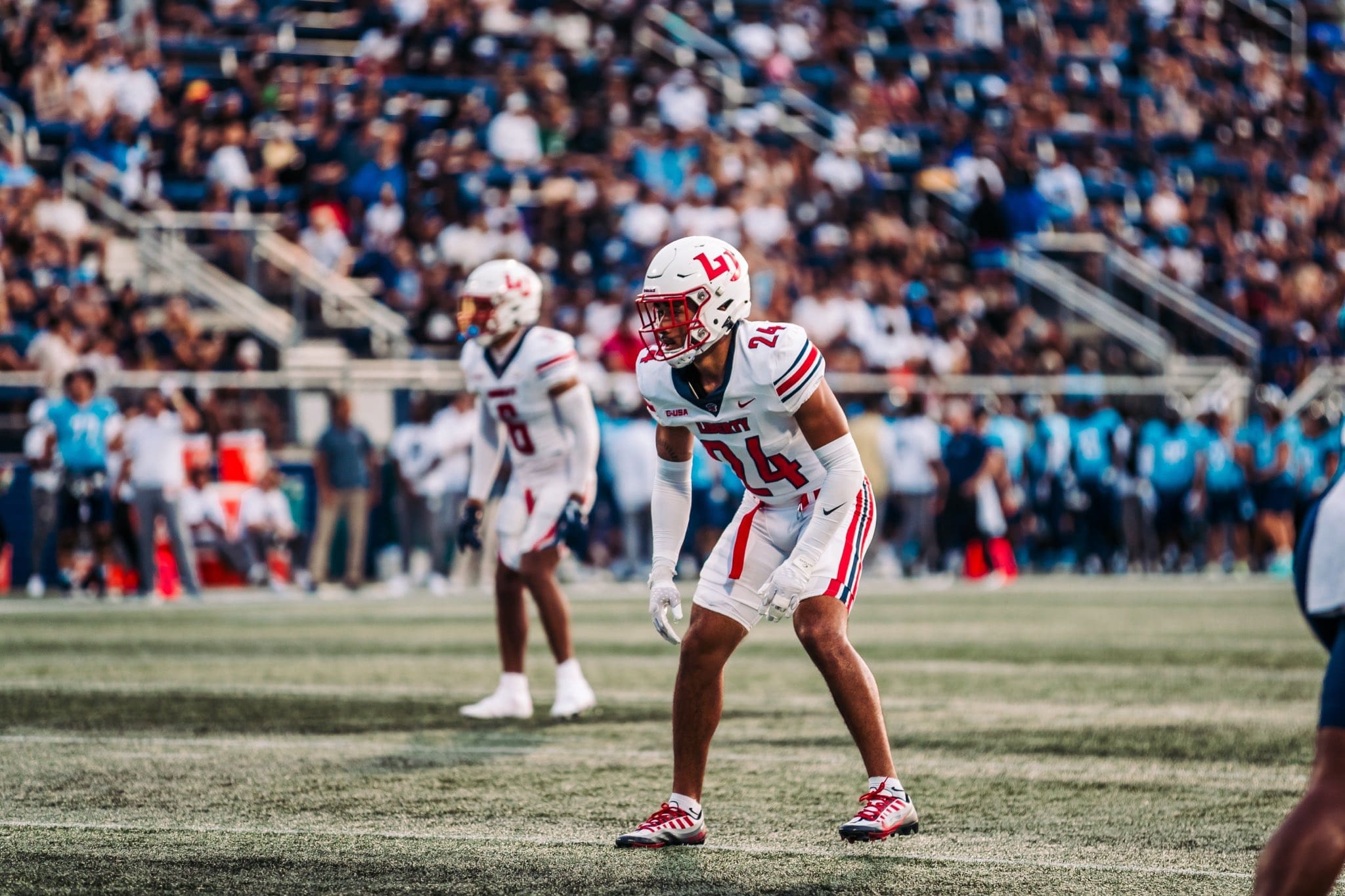 WVU Football Preston Hodge at Liberty