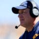 WVU Football HC Rich Rodriguez against RMU in 2025 season opener