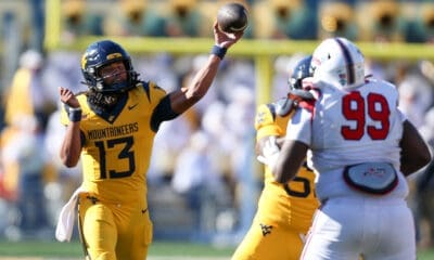 WVU Football QB Jaylen Henderson against RMU