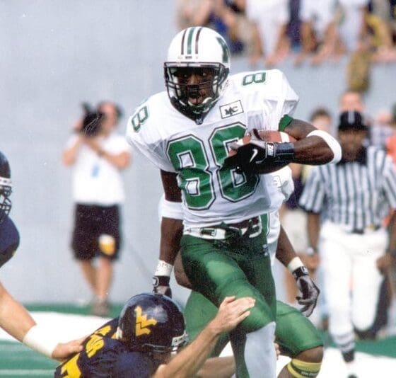 Randy Moss at Marshall