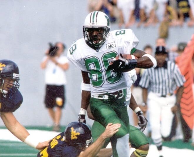 Randy Moss at Marshall