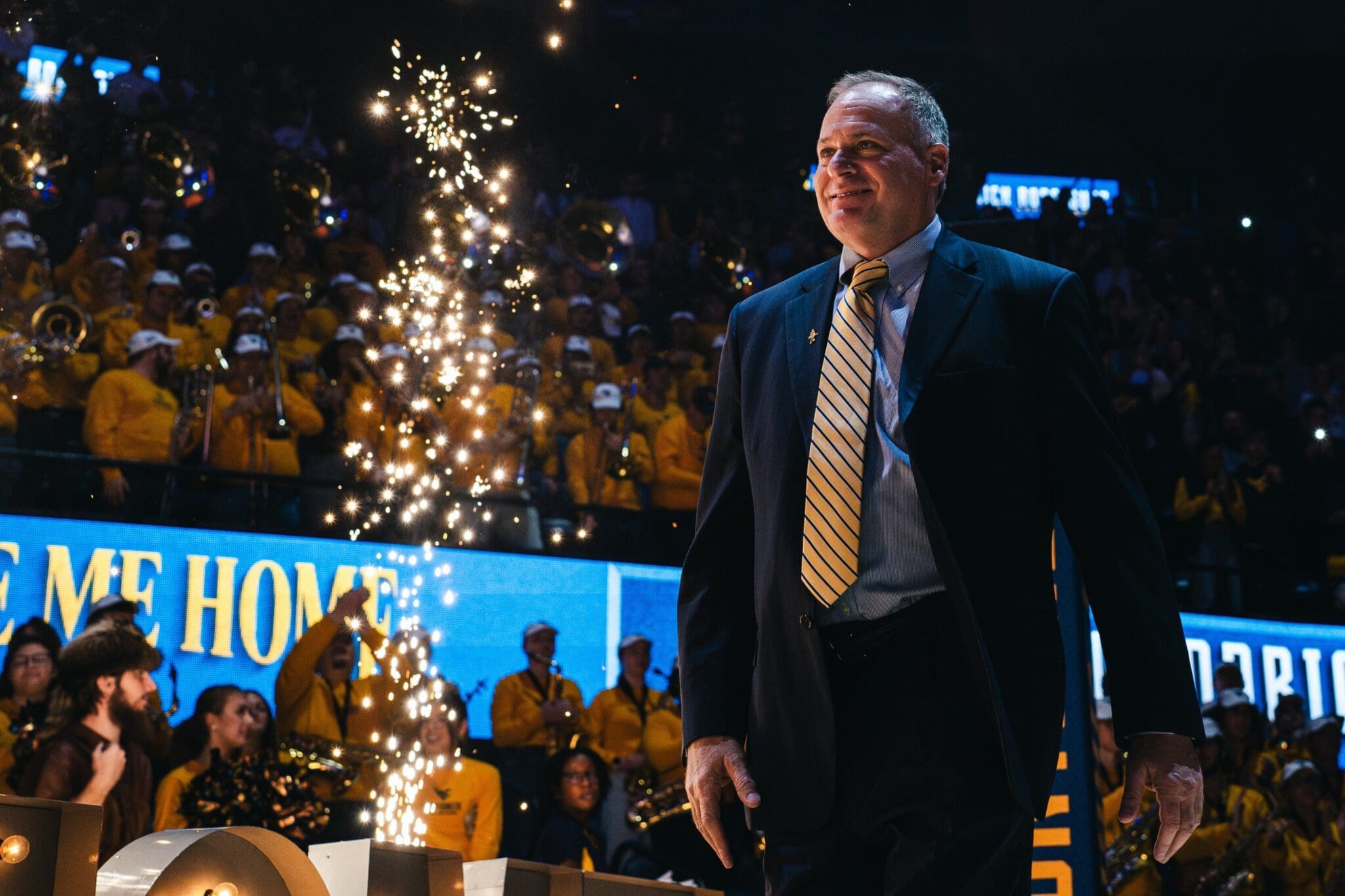 Rich Rodriguez Introduced at WVU
