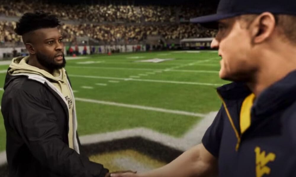 WVU Football HC Rich Rodriguez in College Football 26