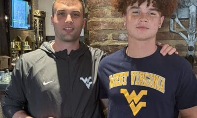 WVU Football Ryan Garrett and Zachary Washington