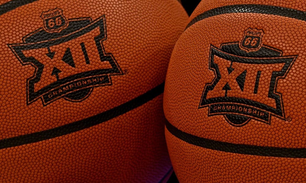 Big 12 logo basketballs