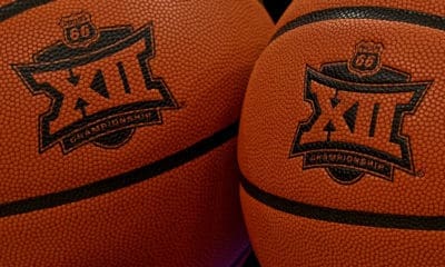 Big 12 logo basketballs