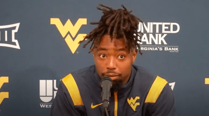 WVU Football safety Aubrey Burks