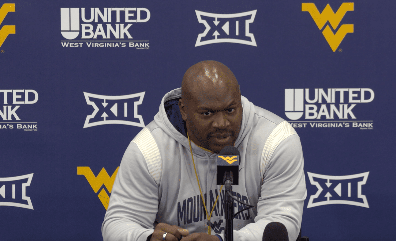 WVU Football DL Coach Andrew Jackson