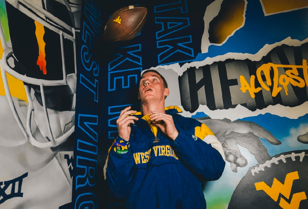 WVU football QB recruit and West Virginia native Atley Cowan.