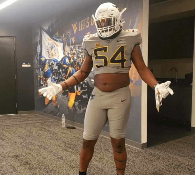 WVU football OL recruit Adedamola Ajani.