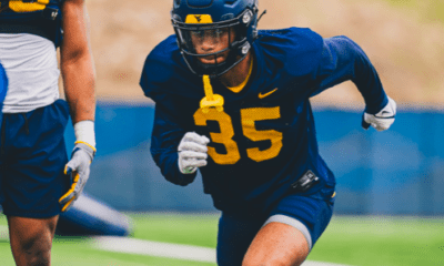 WVU Football DL Aric Burton