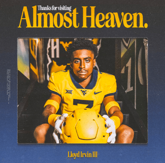 WVU Football CB Recruit Lloyd Irvin