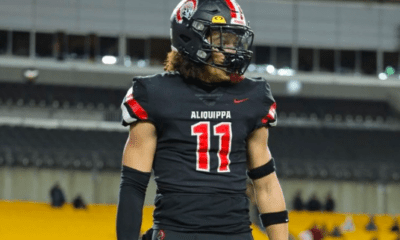 WVU Football LB recruit Cameron Lindsey with Aliquippa