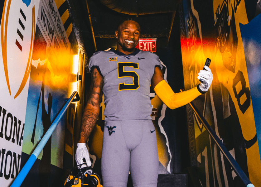 WVU Football WR Noah Massey