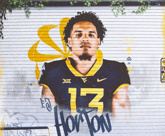 WVU Football WR EJ Horton