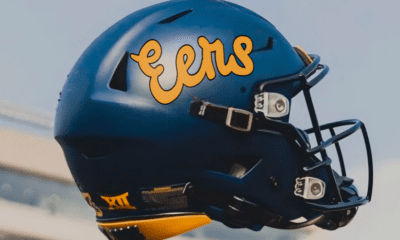 WVU Football blue Eers helmet